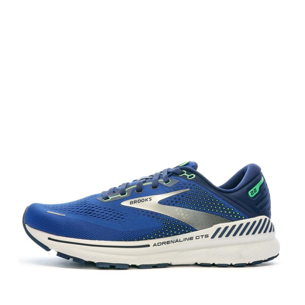 Chaussures de Running Bleu Homme Brooks Adrenaline Gts 22 pas cher