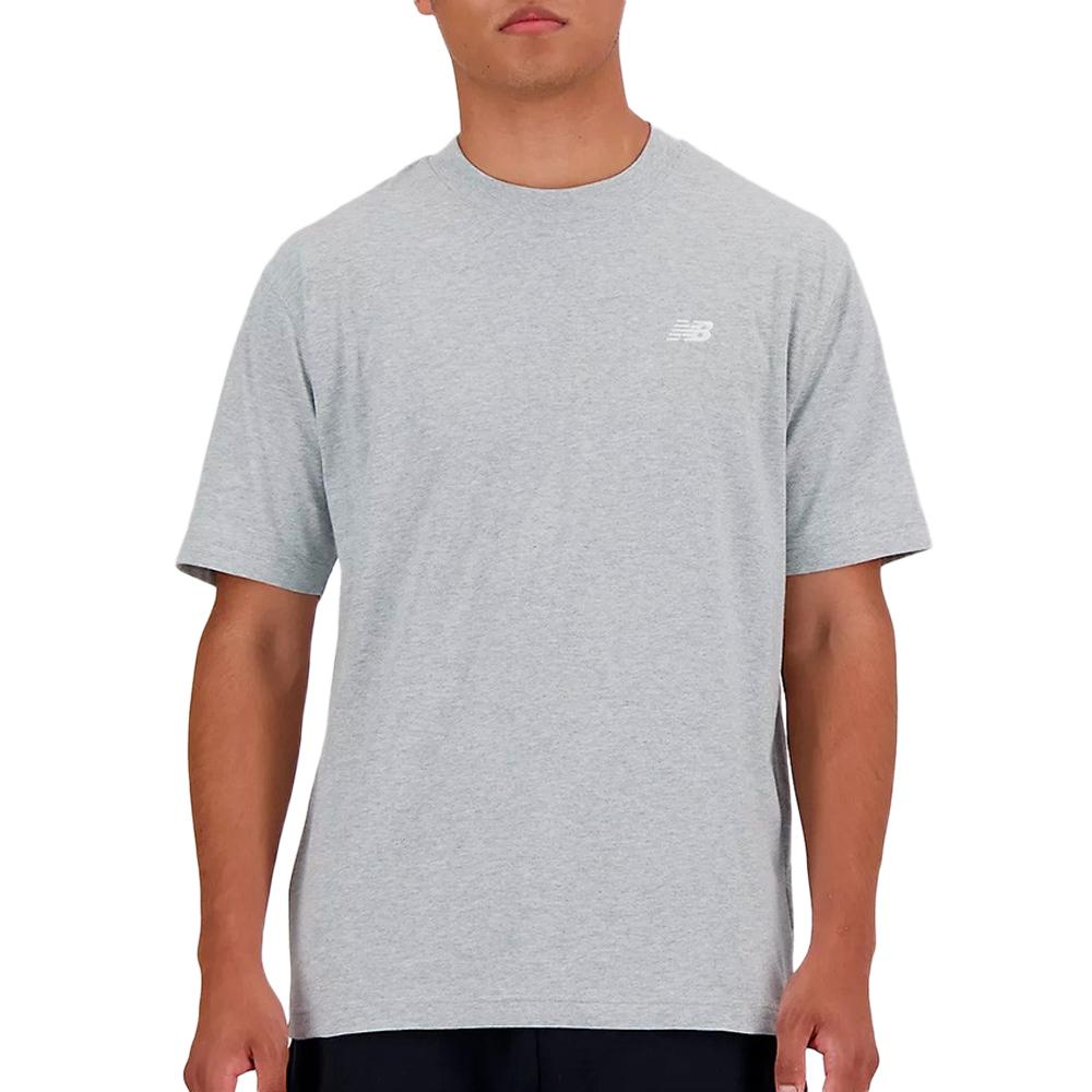 T-Shirt Gris Clair Homme New Balance Sport Essentials pas cher