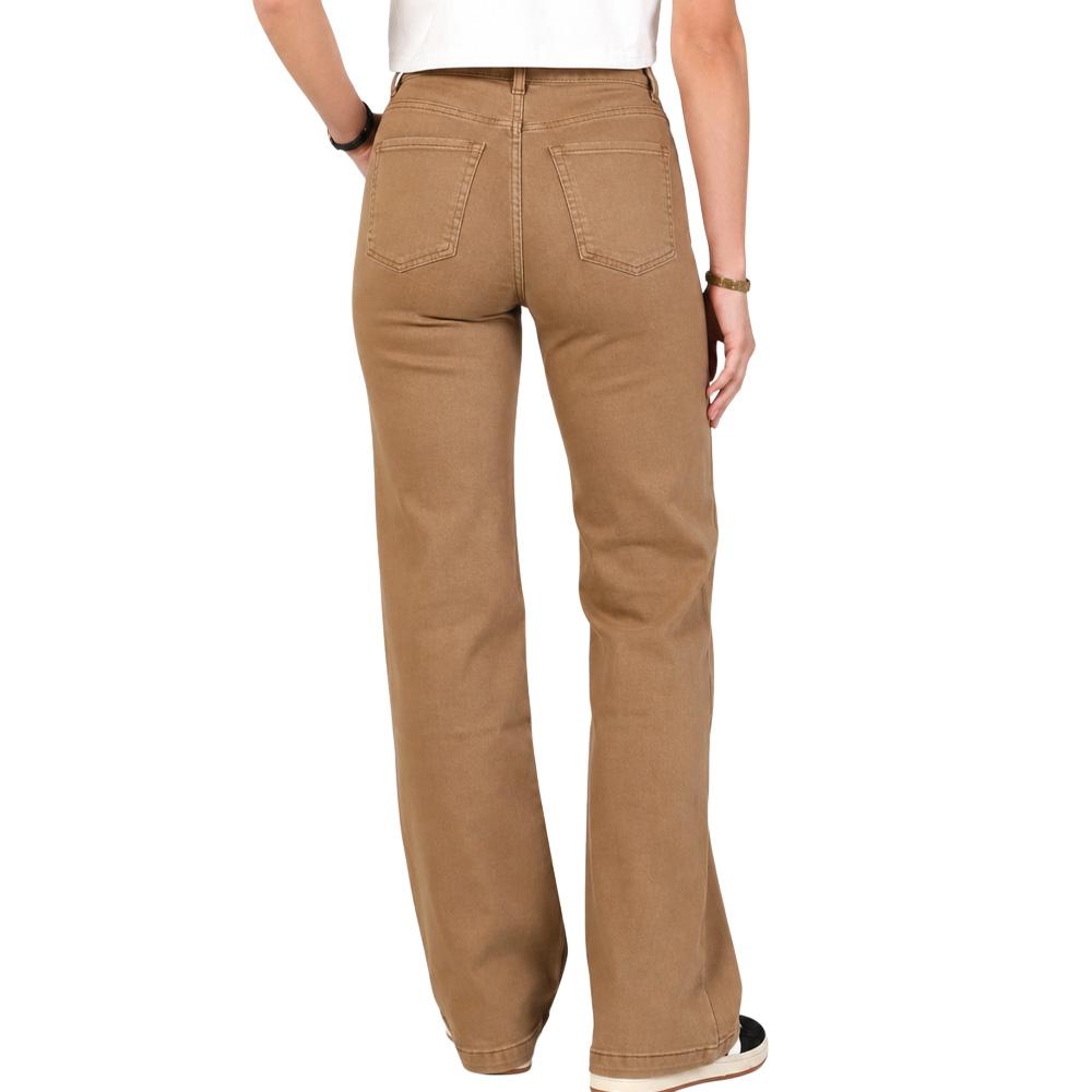 Jeans Loose Camel Femme Monday Premium Wide vue 2