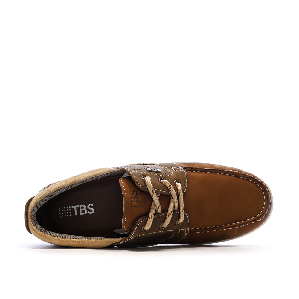 Chaussures Bateau Marrons Homme TBS Matboat vue 4