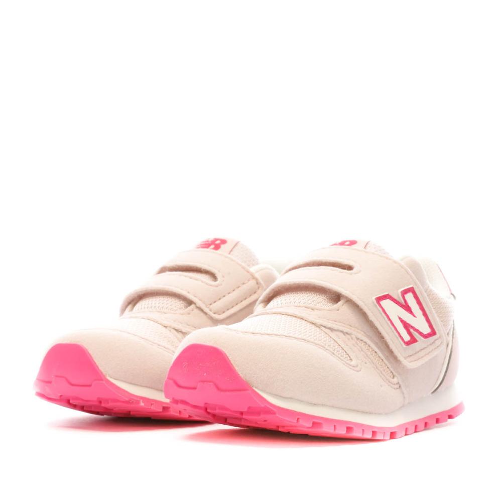 Baskets Roses Fille New Balance 373 vue 6