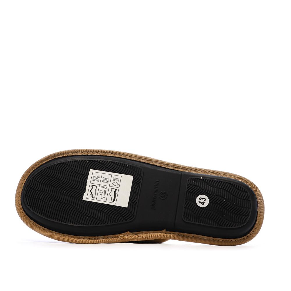 Chaussons Camel Homme Pierre Cardin Bouclettes vue 5