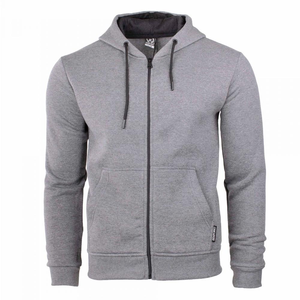 Sweat zippé Gris Homme Just Emporio 520 pas cher