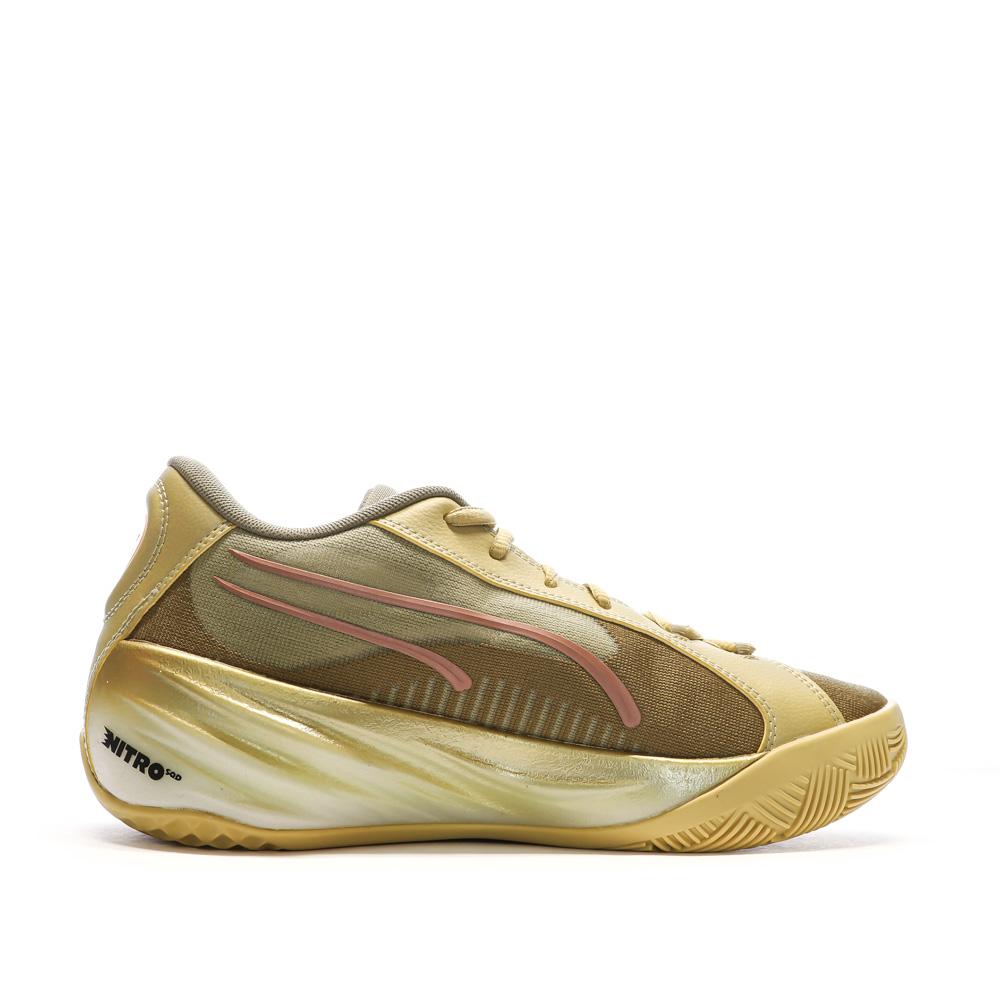 Chaussures de basket Marron Homme Puma All pro Nitro Cny vue 2