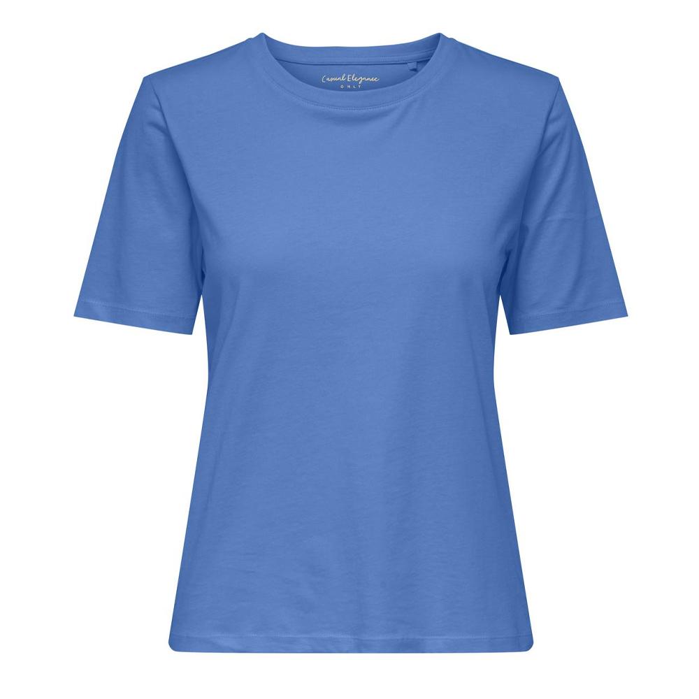 T-Shirt Bleu Femme Only Happy pas cher