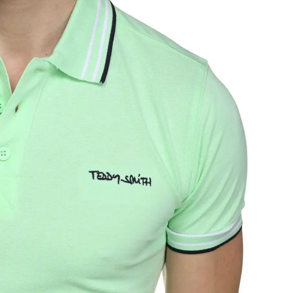 Polo Vert Homme Teddy Smith Pasian vue 3