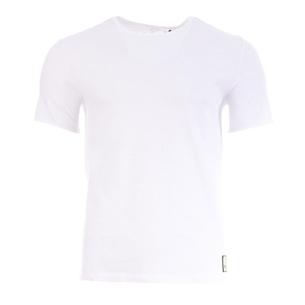 T-shirt Blanc Homme Guess Dustin pas cher