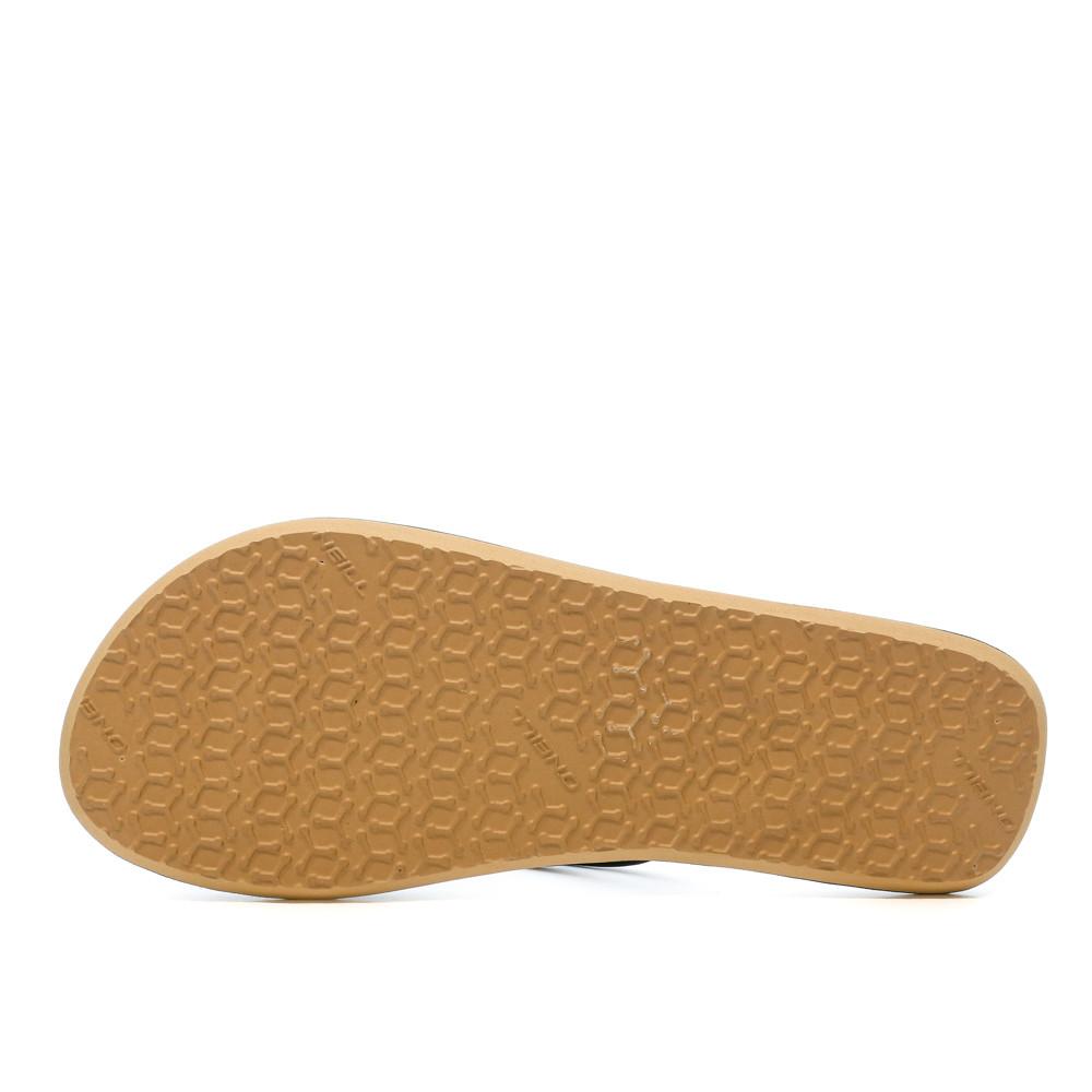 Tongs Noir/Marron O'Neill Ditsy vue 2