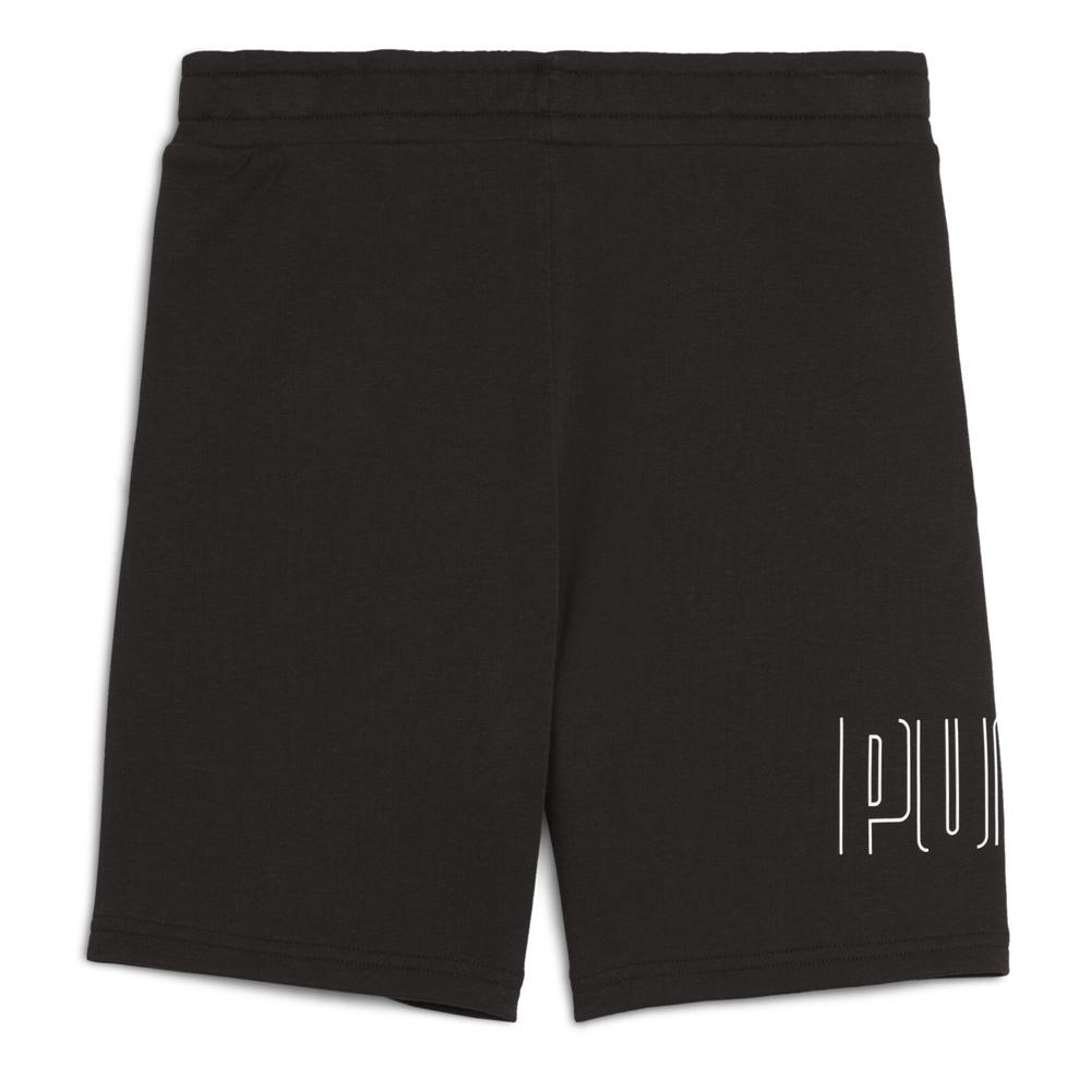 Short Noir Garçon Puma Sport Graphic vue 2
