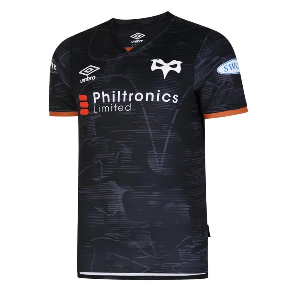 OSPREYS Maillot Domicile Noir Homme Umbro 22/23 pas cher