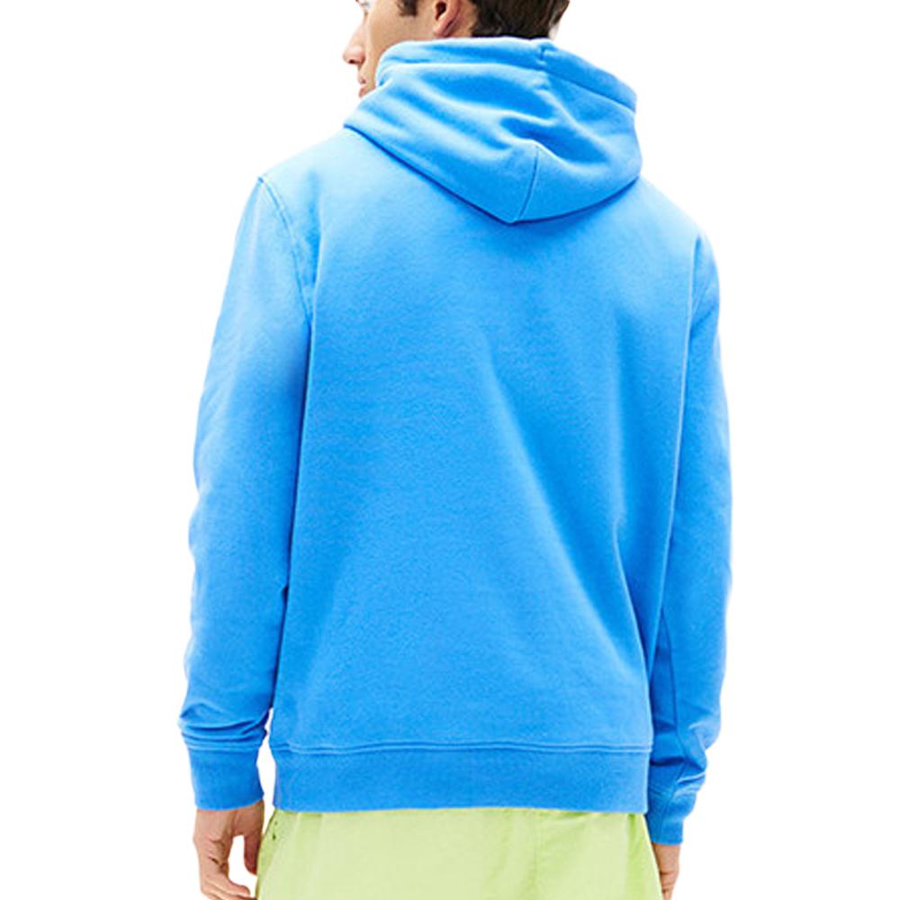 Sweat Turquoise Homme Tommy Hilfiger Washed DM0DM20746 vue 2