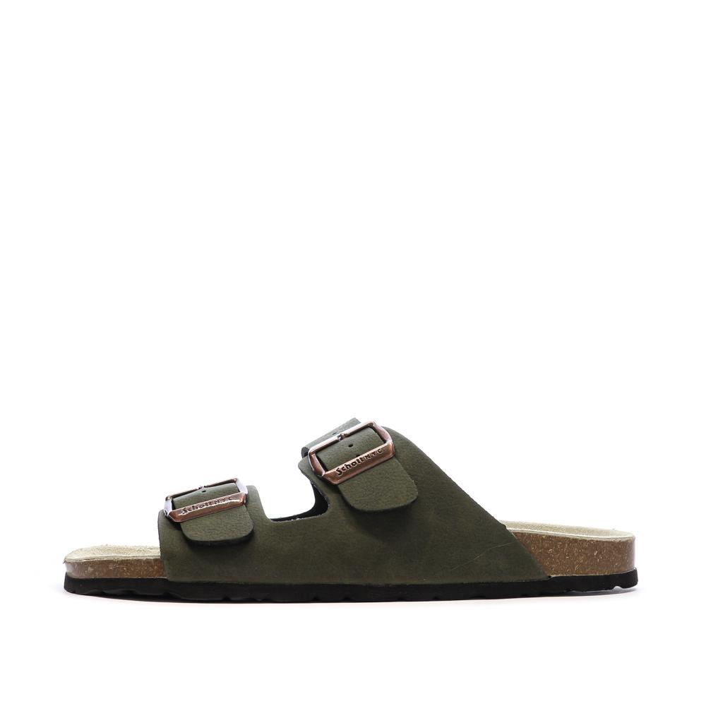 Sandalias caqui para hombre Schott Arthur barato