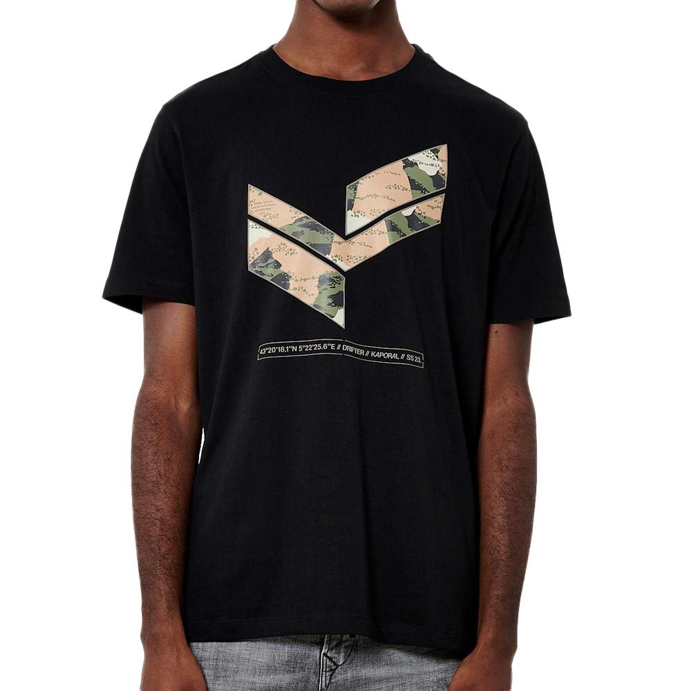 T-shirt Noir Homme Kaporal Exode pas cher
