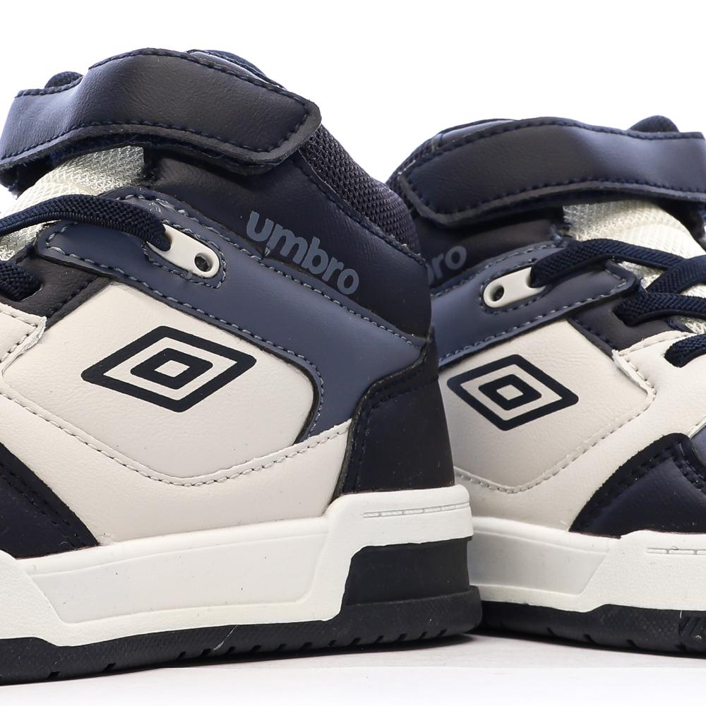 Turnschuhe Marineblau/Schwarz/Weiß für Jungen, Rot, Umbro Olly VLC Ansicht 7