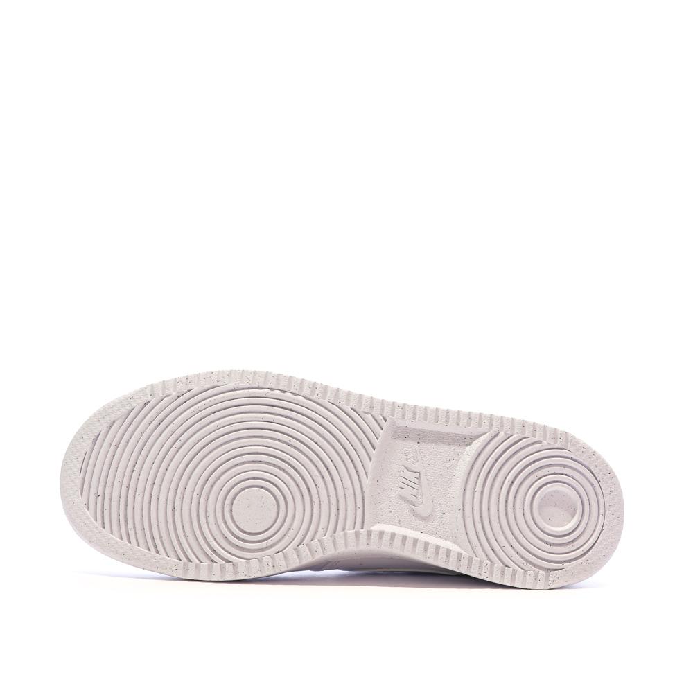Baskets Blanches Femme Nike Court Vision Lo vue 5