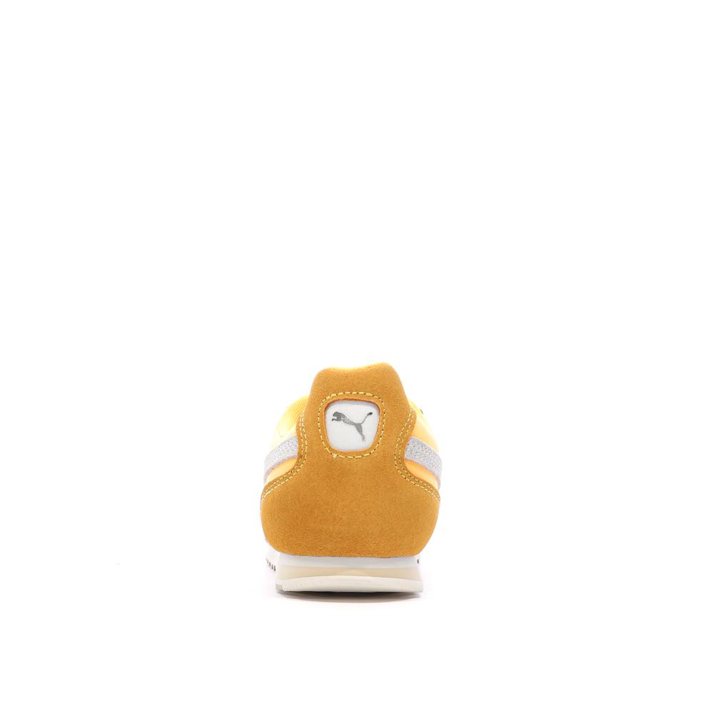 Baskets Orange Mixte Puma Arizona Nylon vue 3