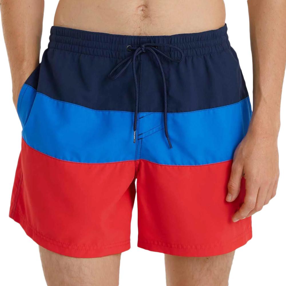 Maillot de bain Marine/Bleu/Rouge Homme O'Neill Frame pas cher