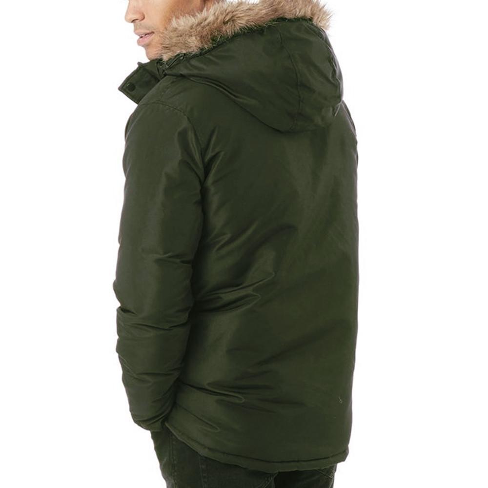 Parka Kaki Homme Jack & Jones Padded vue 2