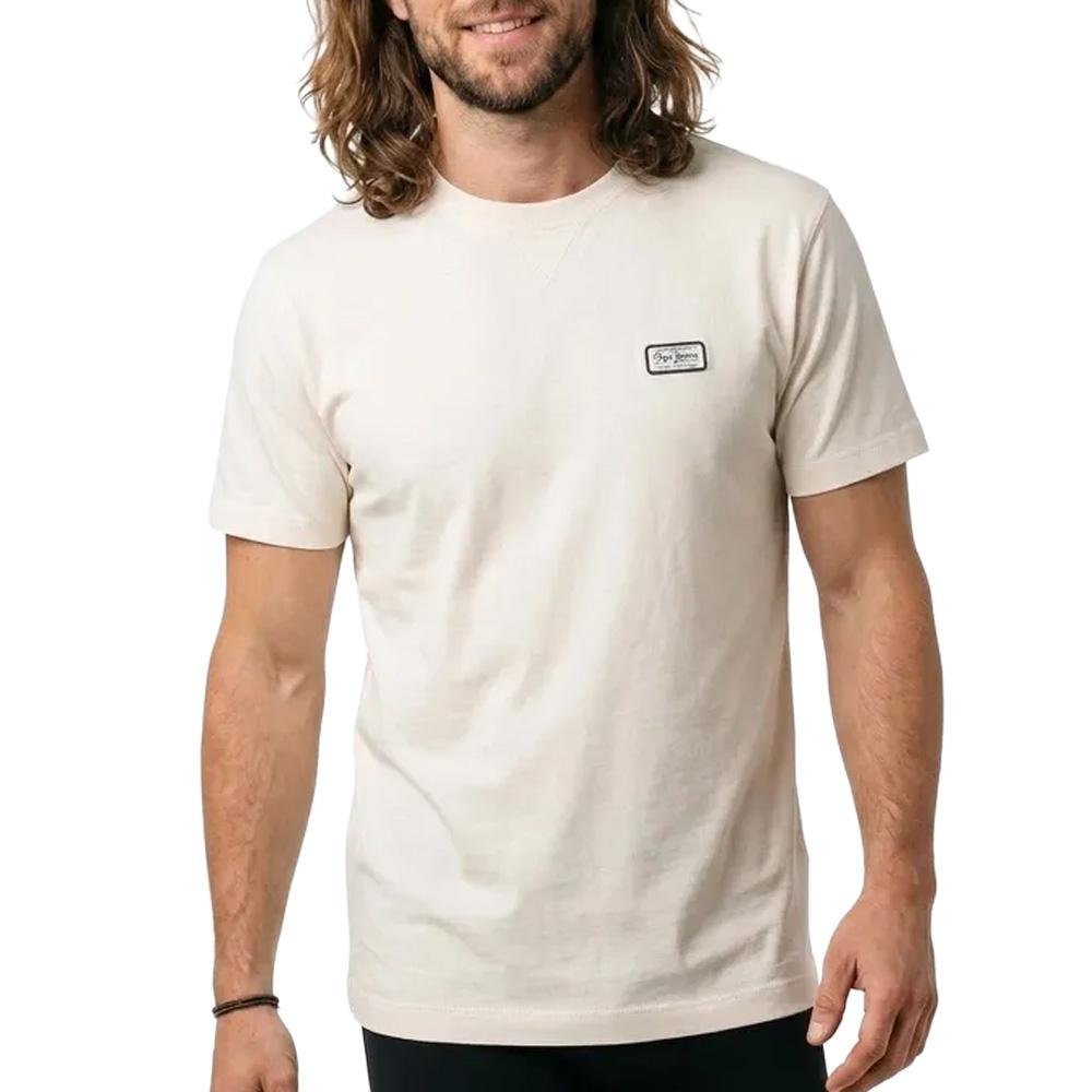 Weißes Herren-T-Shirt von Pepe Jeans, Modell Joaquin günstig
