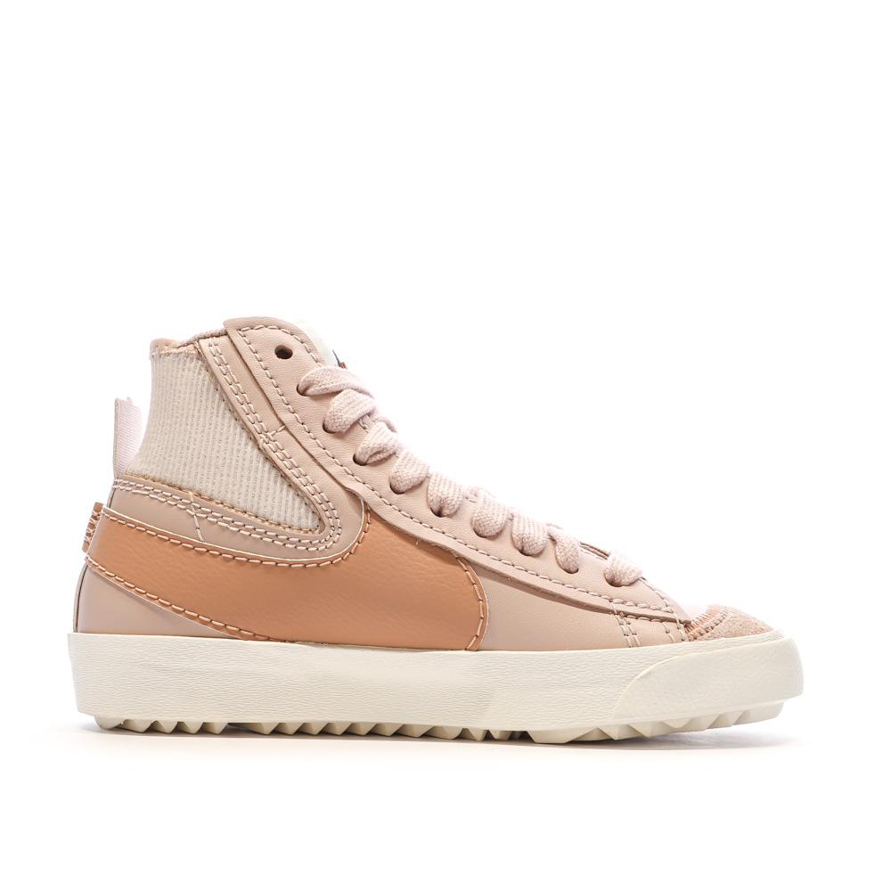 Baskets Roses Femme Nike Blazer Mid '77 Jumbo vue 2