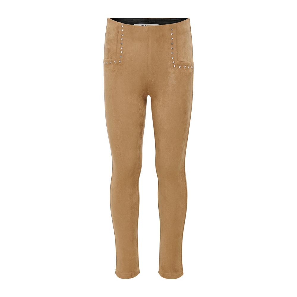 Legging Beige daim Fille Kids Only Amanda pas cher