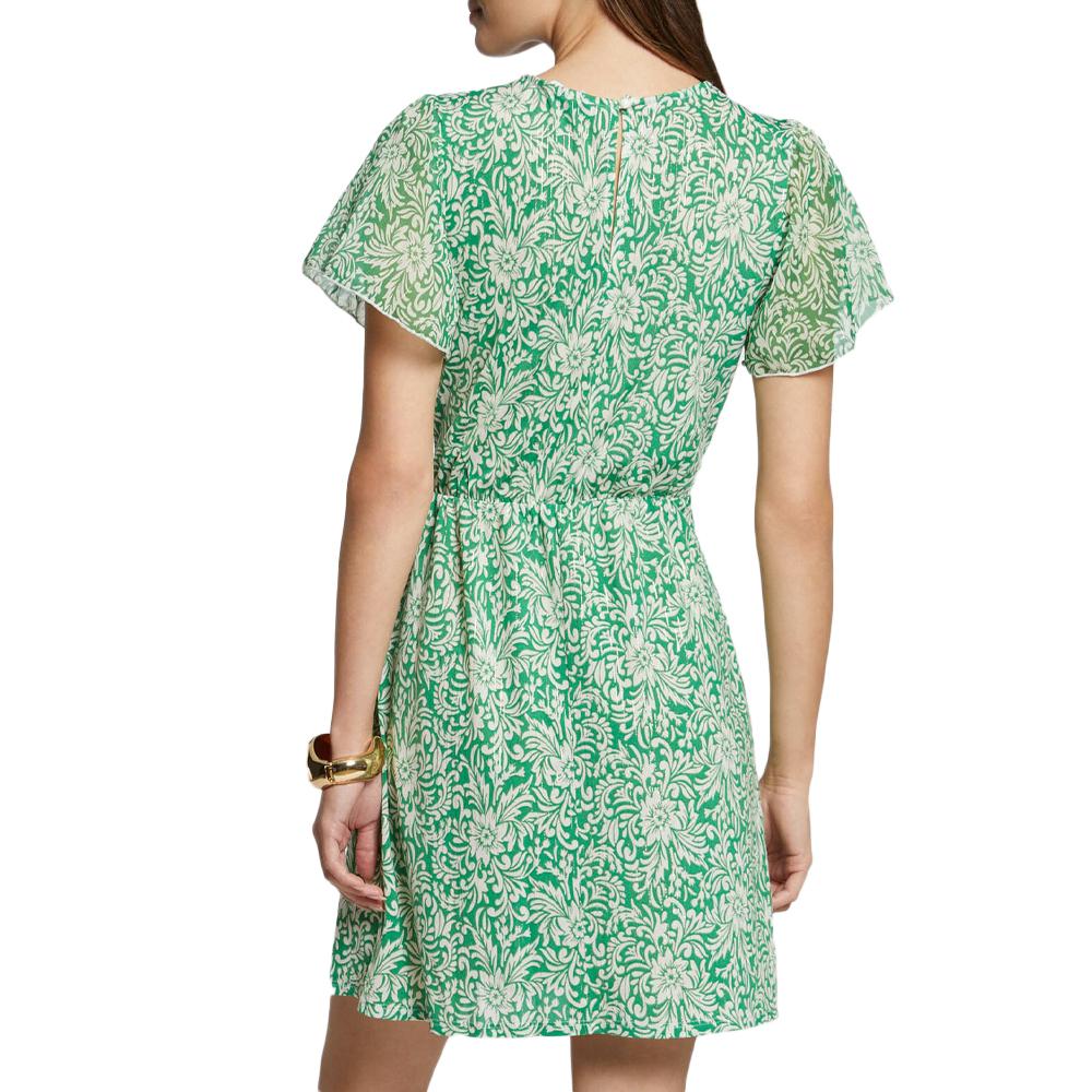 Robe Verte à Motifs Femme Robe Morgan Richie vue 2