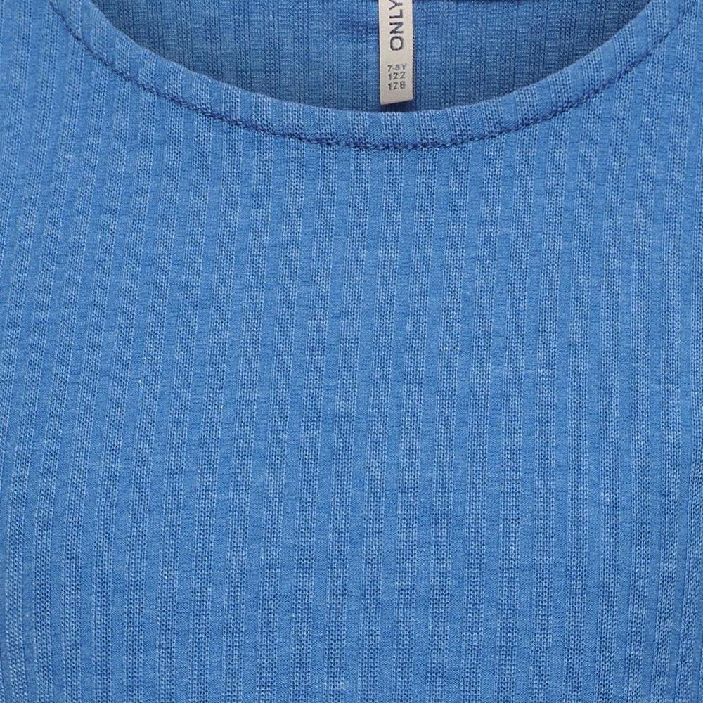 T-shirt Bleu Fille Only Kids Ognella vue 3