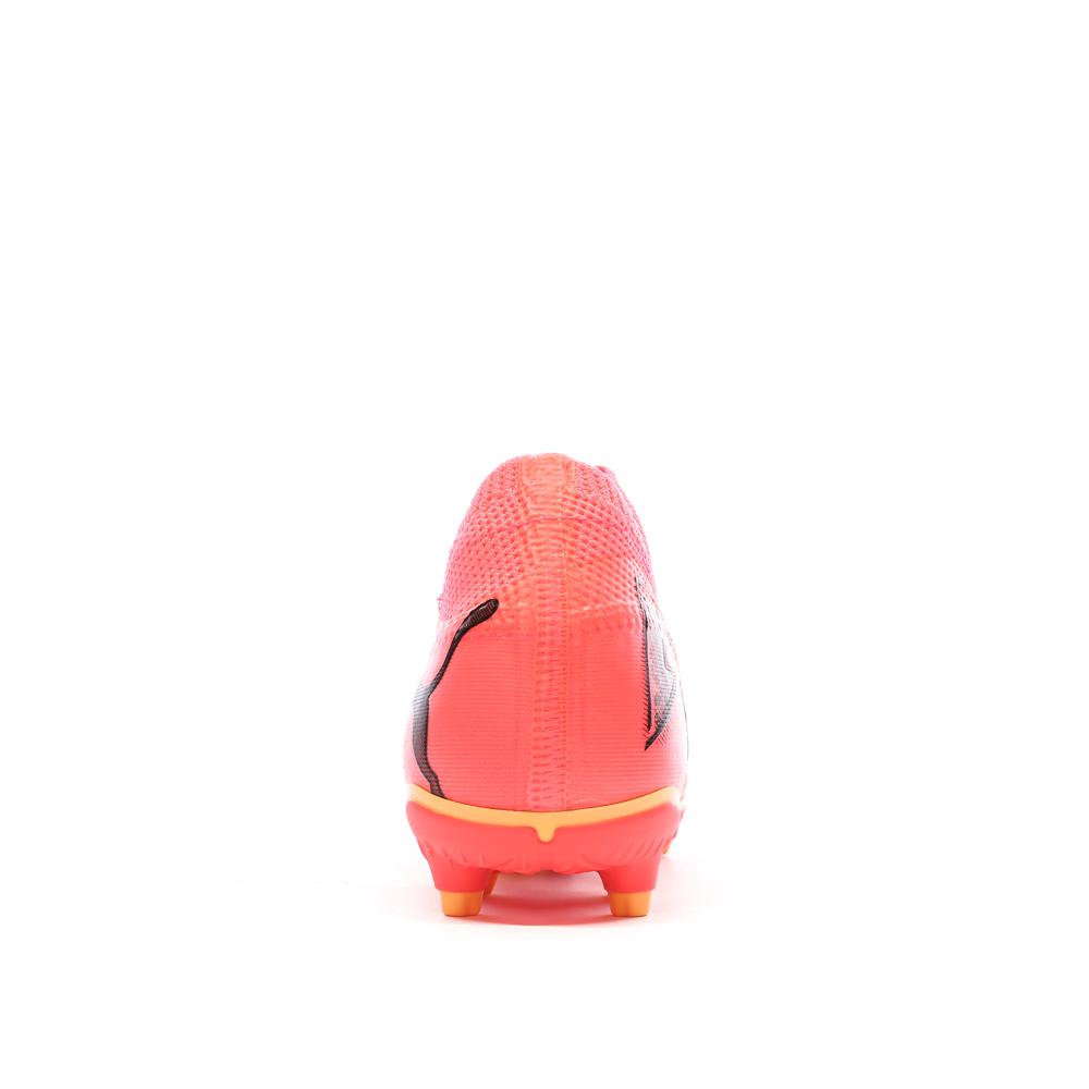 Chaussures de Football Rose/Orange Garçon Puma Future 7 Match vue 3