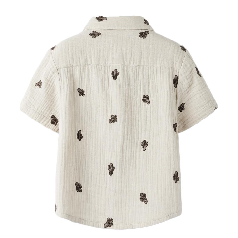 Chemise Beige Garçon Name it Joshua vue 2