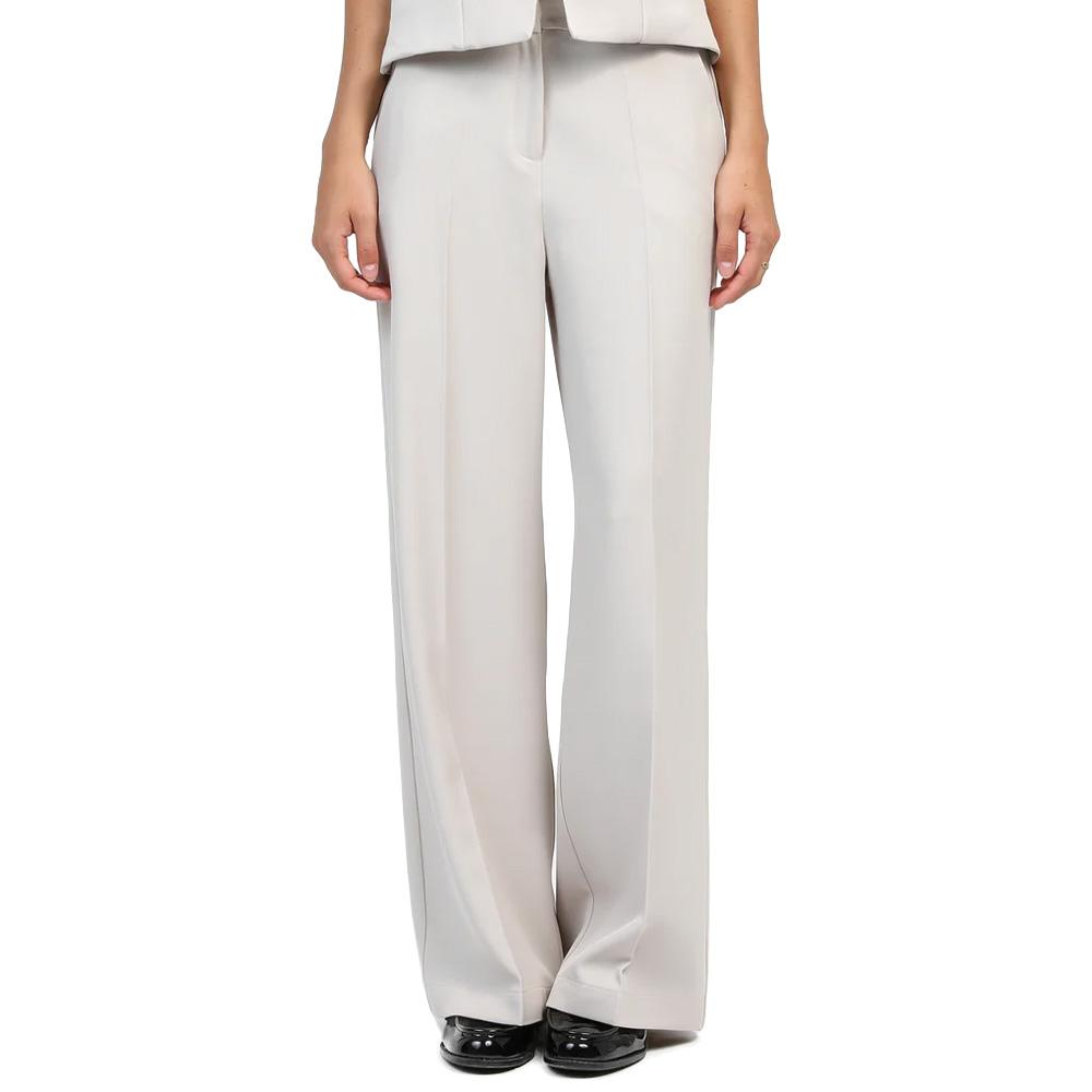Pantalon fluide Beige Femme An'ge Pairly pas cher