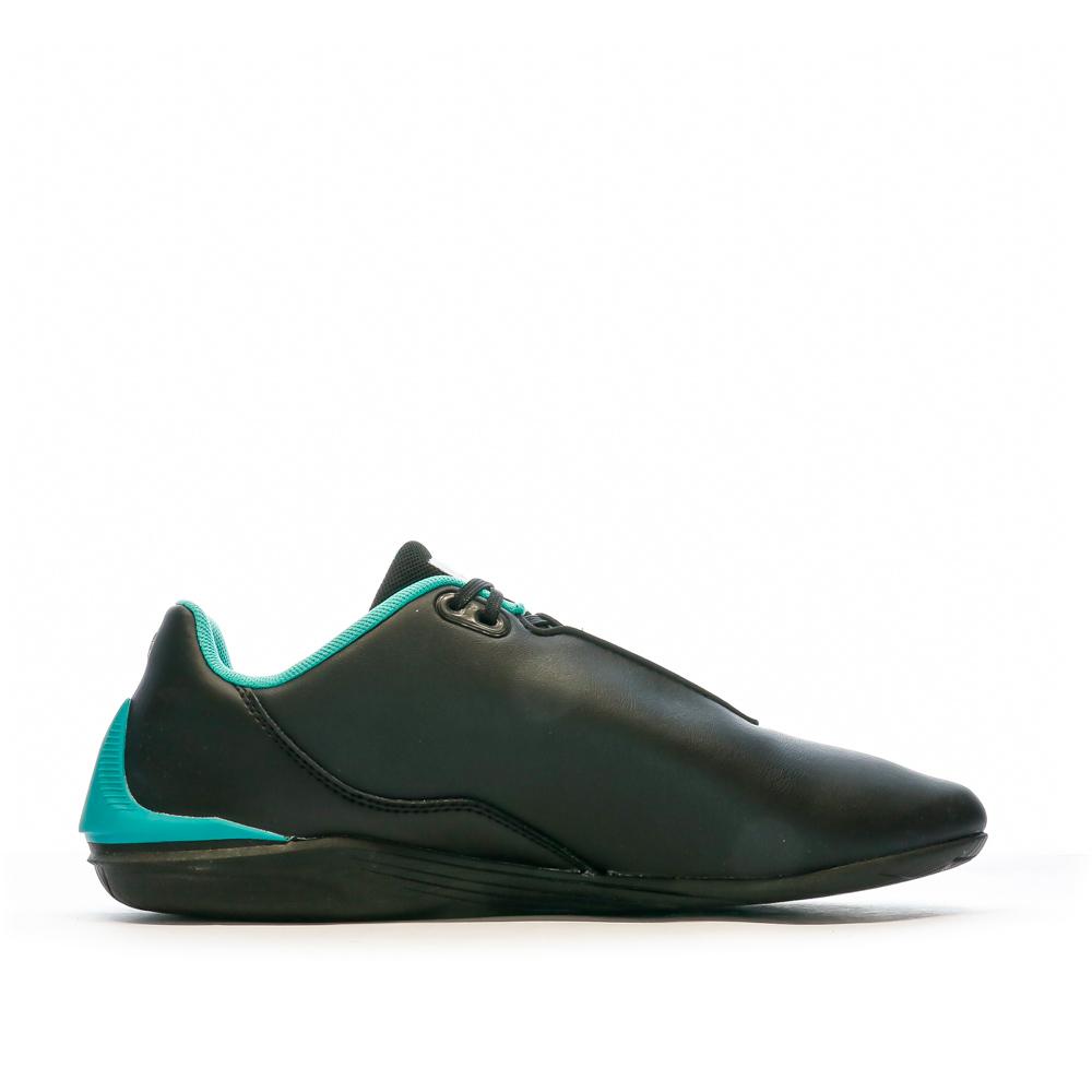 Baskets Noires/Turquoises Homme Puma Mercedes Cat Decima Puma vue 2