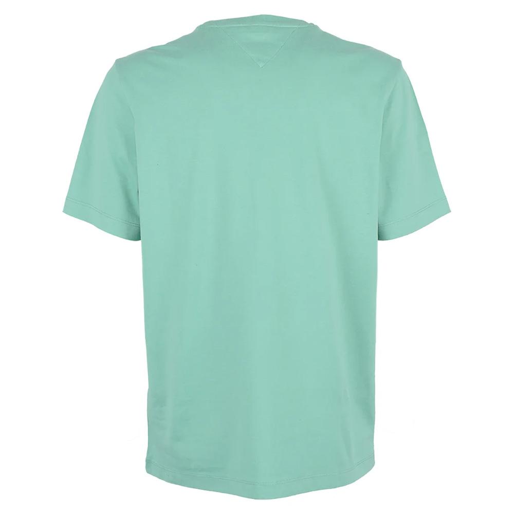 T-Shirt Vert Homme Tommy Hilfiger Jersey vue 2