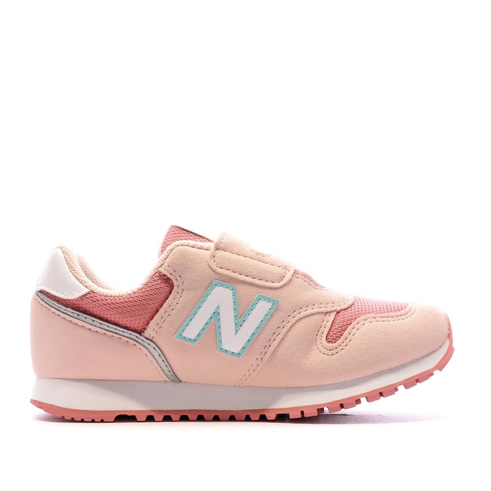 Baskets Rose Fille New Balance 373 vue 2