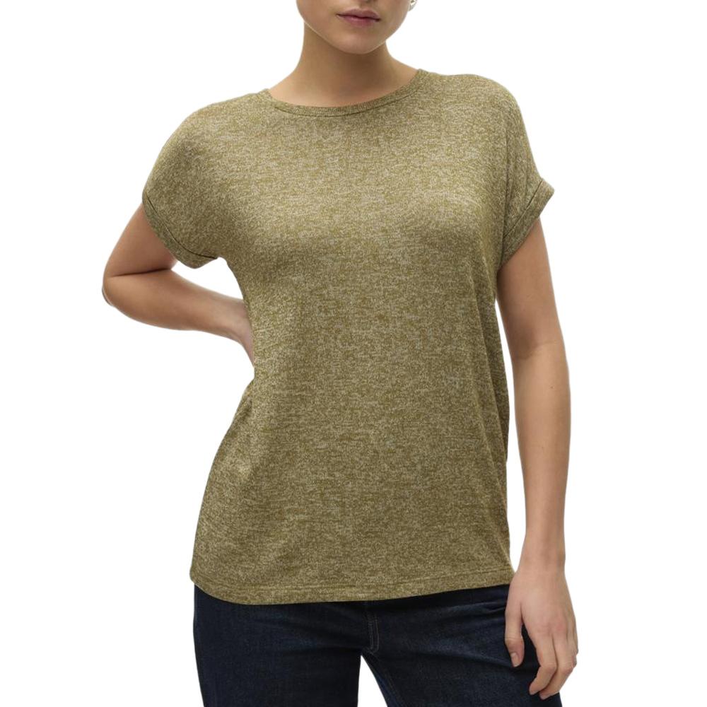 T-Shirt Vert Clair Femme Vero Moda Brianna 102913530 pas cher