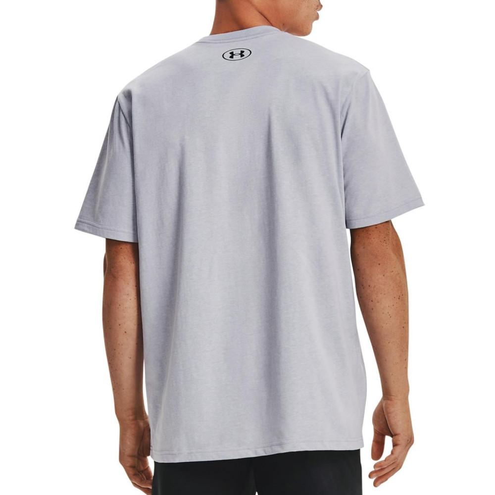 T-shirt Gris Homme Under Armour Camo vue 2