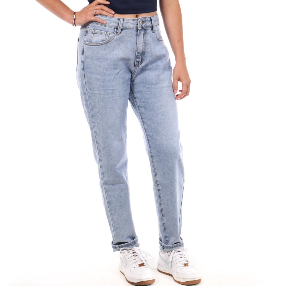 Jean Slim Bleu Femme Monday Premium Mom pas cher