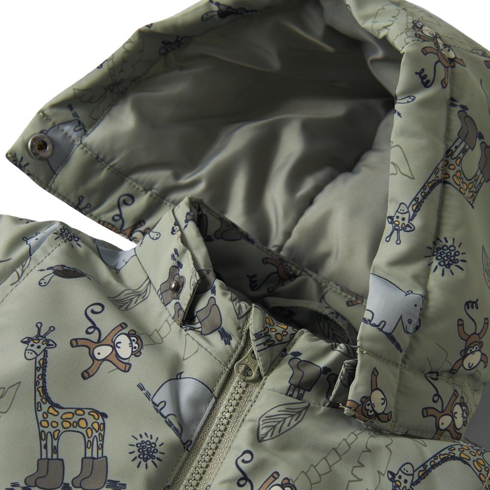 Blouson Vert Garçon Name it Animaux vue 3