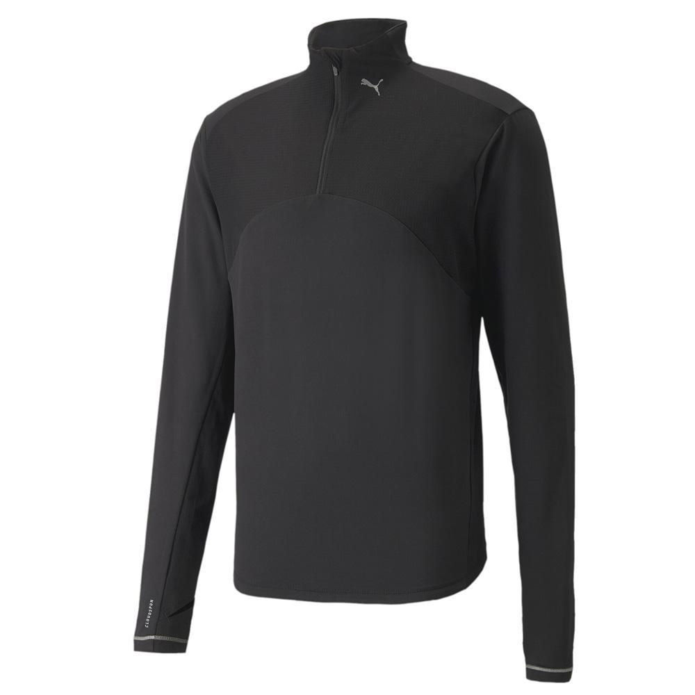 Sweat Noir Homme Puma Run Cloudspun pas cher