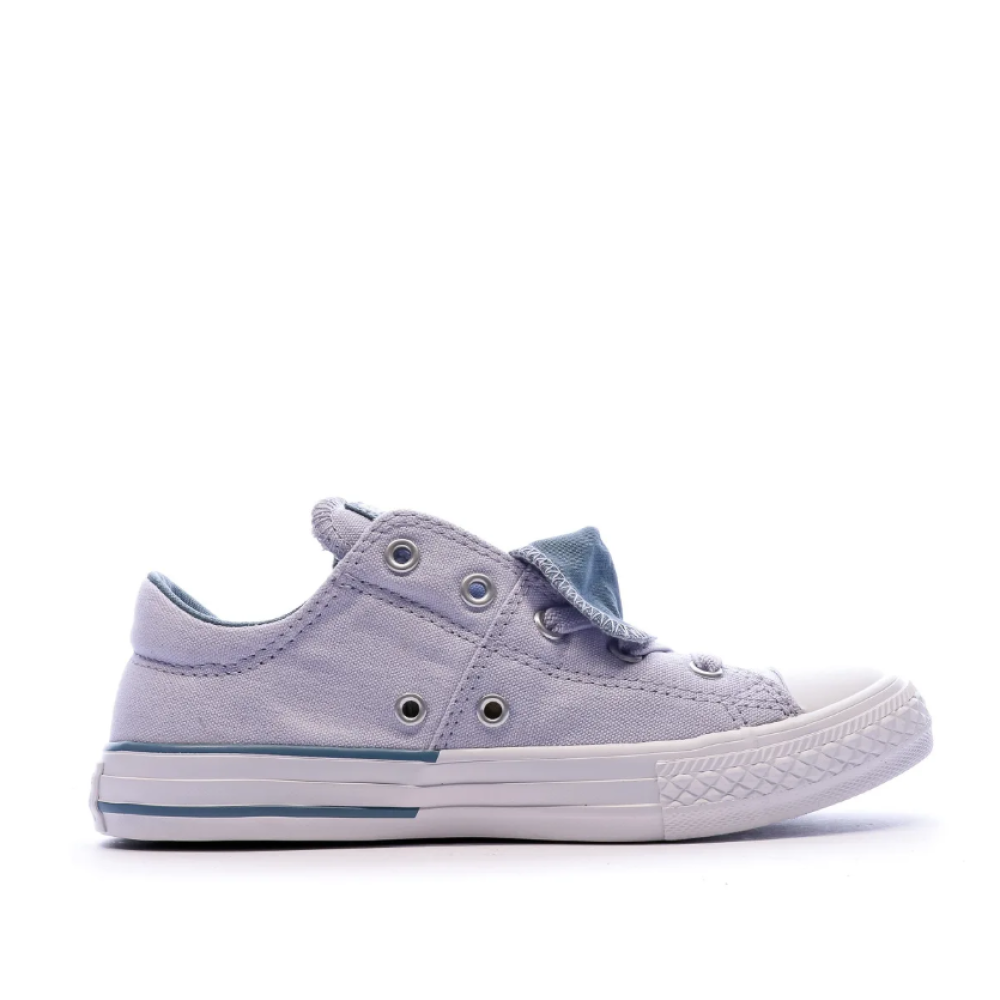 Baskets violette fille Converse CTAS Maddie Slip vue 2