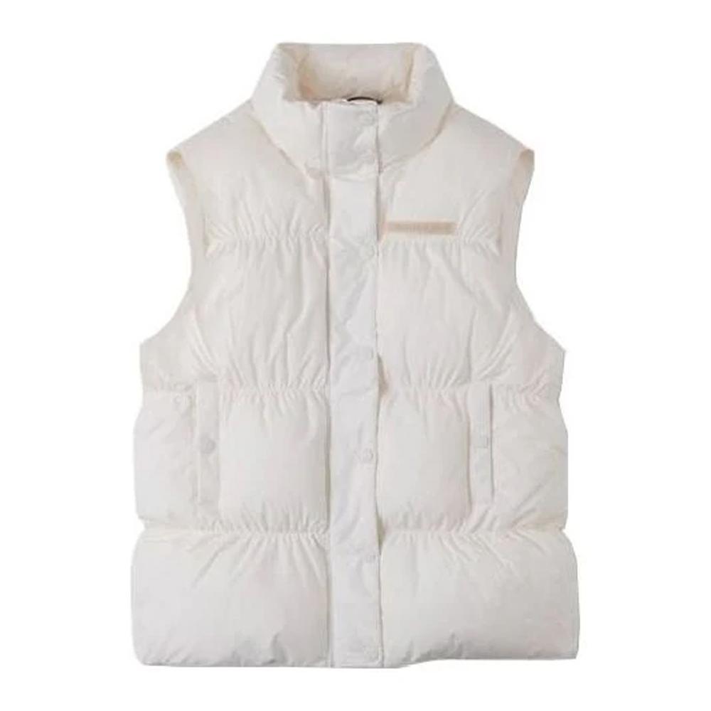 Doudoune Sans Manches Ecru Femme Converse Super Puffer pas cher