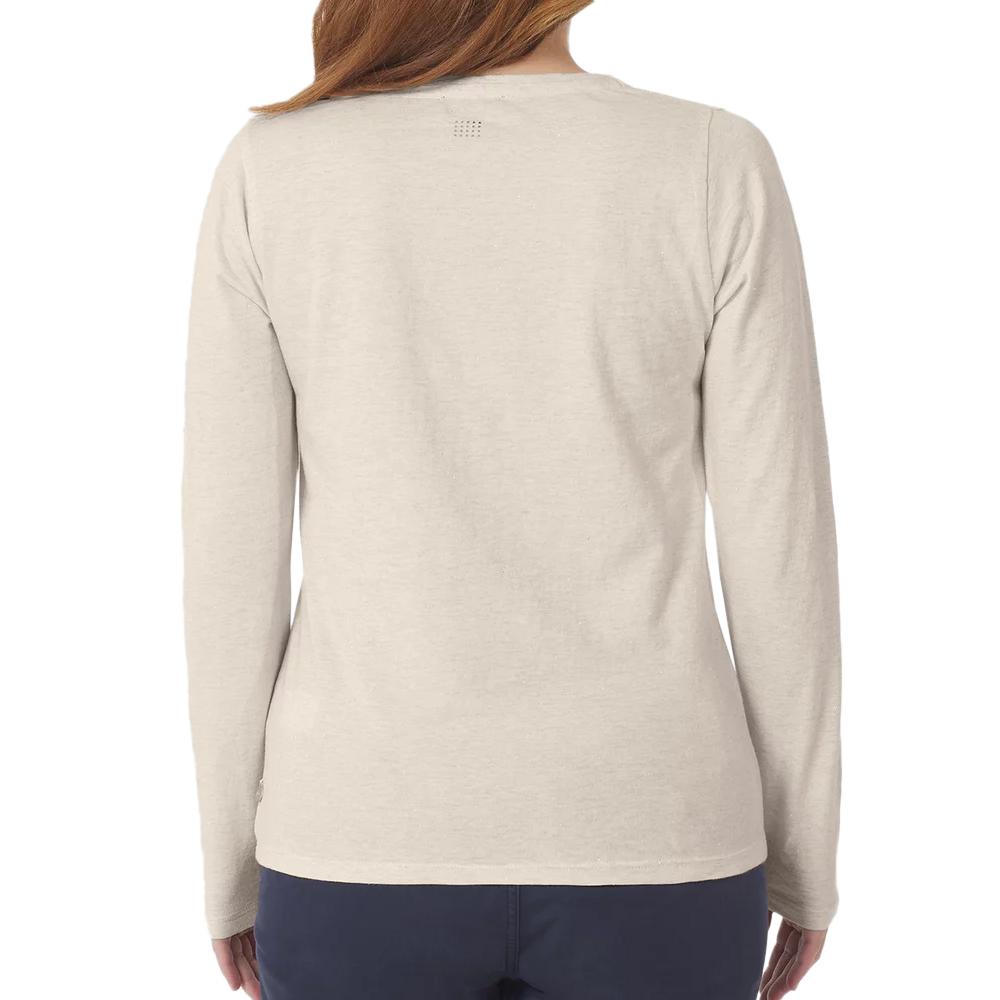 T-shirt Manches Longues Beige Femme TBS Arctique vue 2