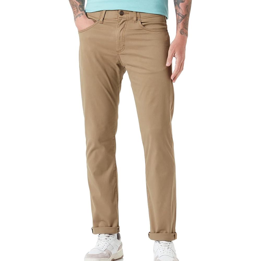 Pantalon Slim Beige Homme Lee 112363982 pas cher