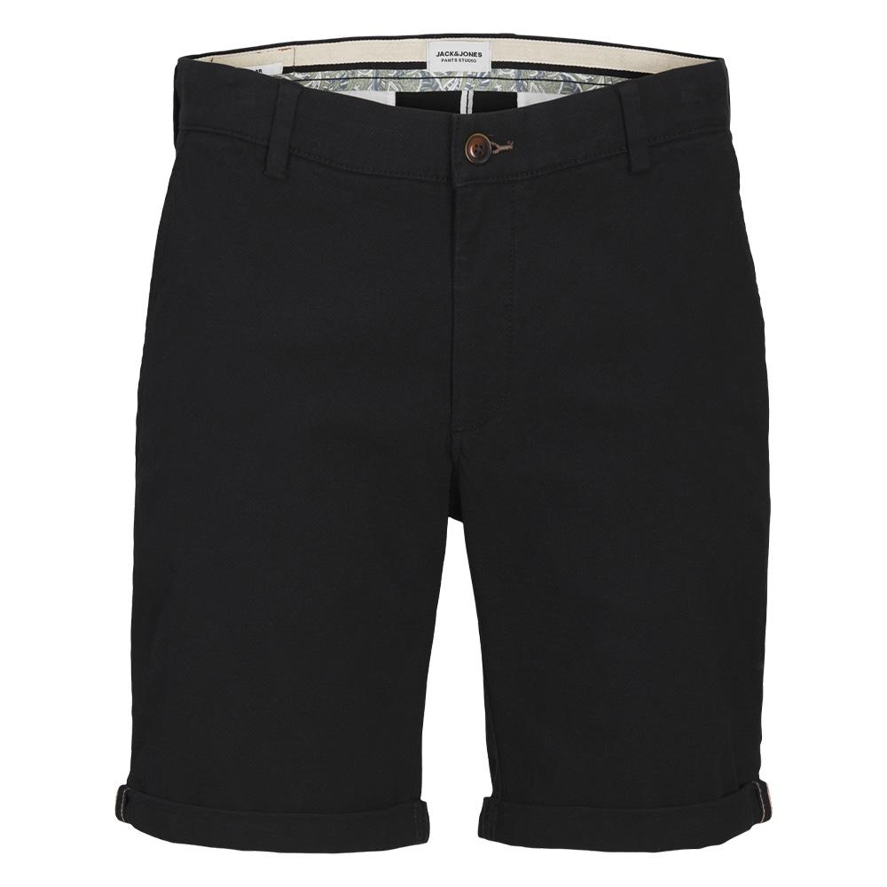 Short Chino Noir Homme Jack & Jones Fury pas cher