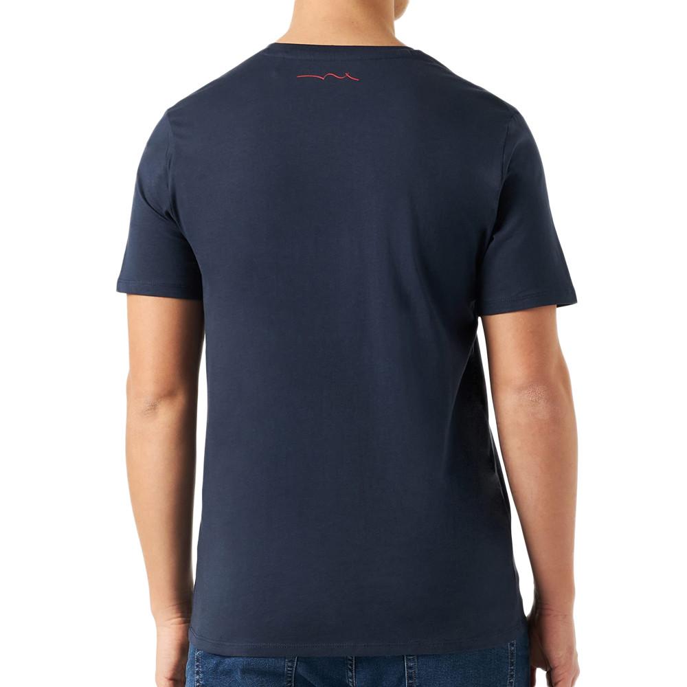 T-shirt Marine Homme Teddy Smith Basic Mc vue 2