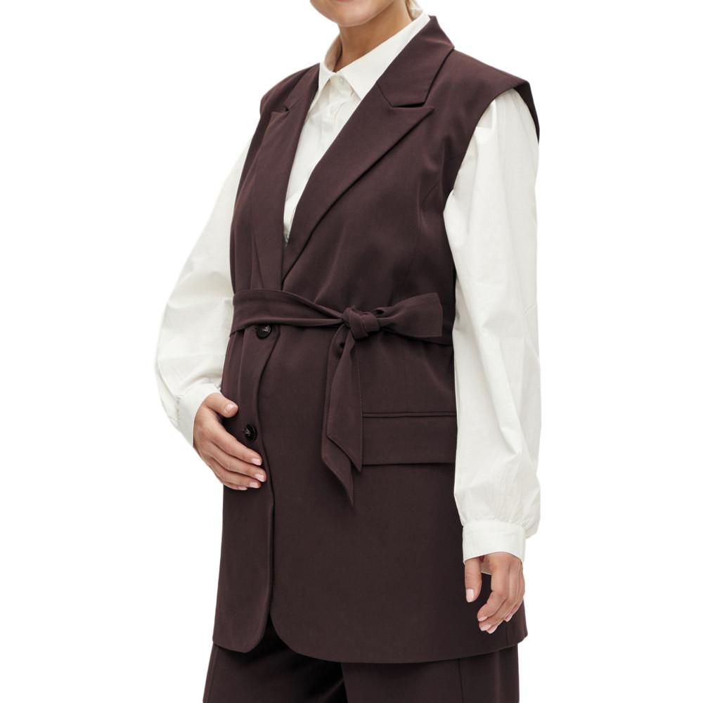 Cardigan Marron Femme Mamalicious Lora pas cher