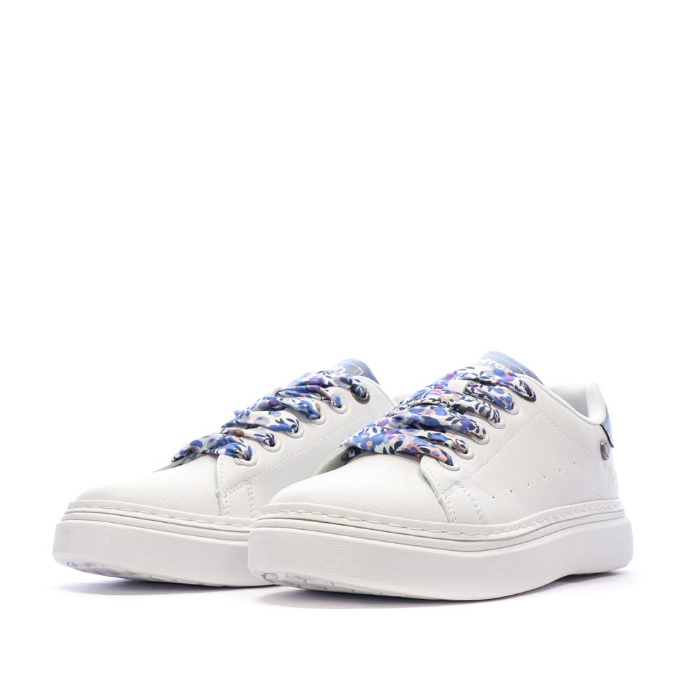 Zapatillas blancas/azules para mujer Refresh 175227 Coral ver 6