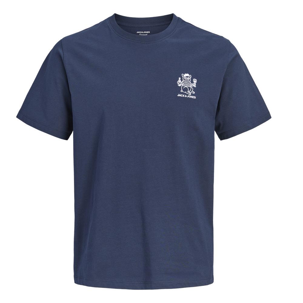 T-Shirt Marine Homme Jack & Jones Jordog pas cher
