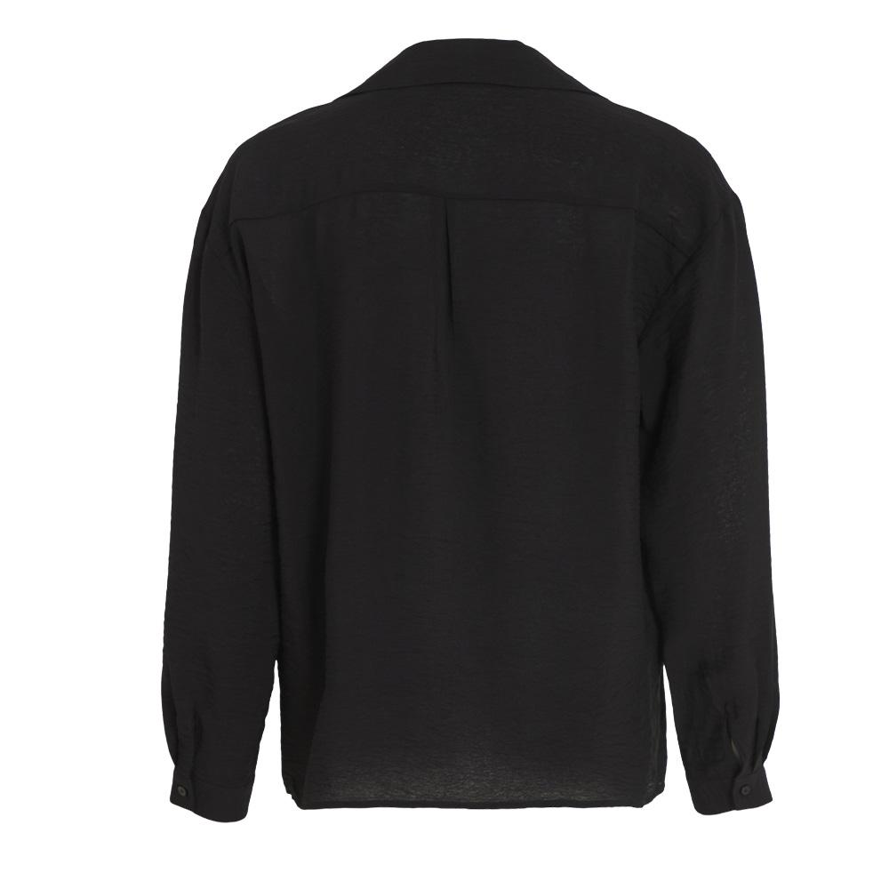 Chemise Noire Femme Vila Domira vue 4