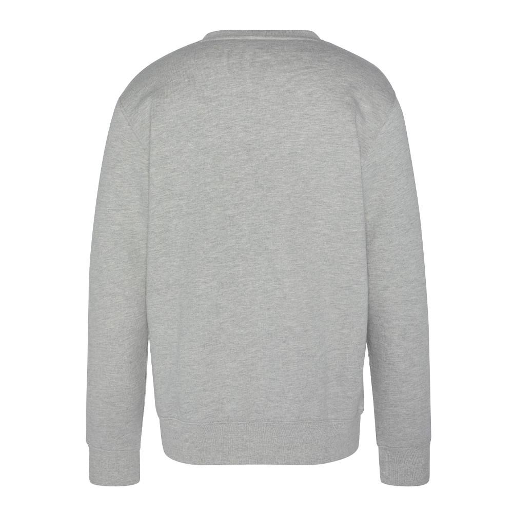 Sweat Gris Homme Schott Vintage vue 2