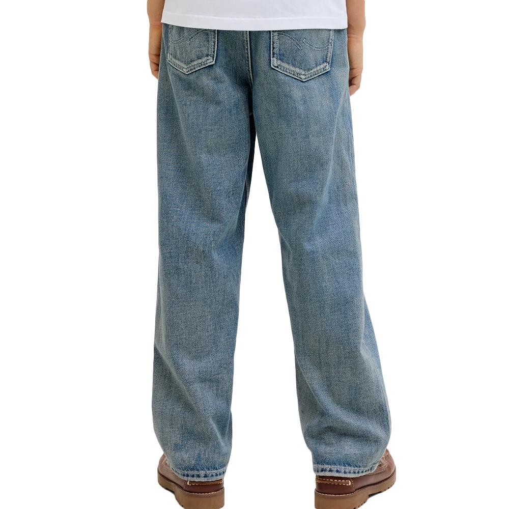 Jean Loose Bleu Délavé Garçon Jack & Jones Alex vue 2